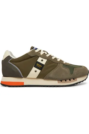 Blauer Sneakersy S5QUEENS01 Khaki