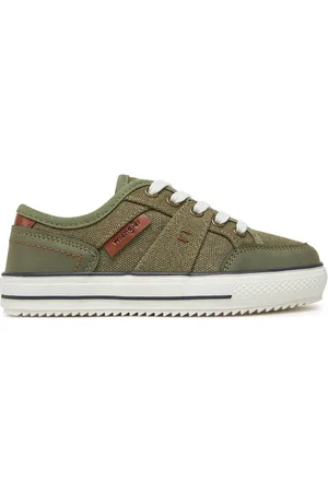 Wrangler Sneakersy COOTER C LOW JR 20251085.52D Khaki