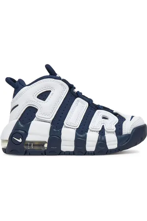 Nike Sneakersy Air More Uptempo (PS) FV5372 100 Tmavomodrá