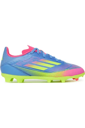 adidas Boty na fotball F50 League Firm/Multi-Ground IE3746 Tmavomodrá