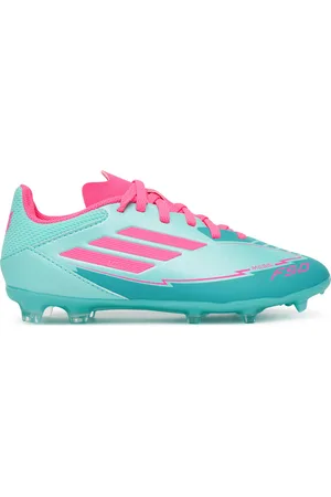 adidas Boty na fotball F50 League Messi Firm/Multi-Ground IH0931 Tyrkysová