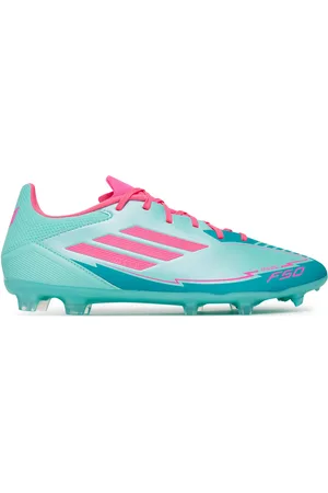 adidas Boty na fotball F50 League Messi Firm/Multi-Ground IH0928 Tyrkysová