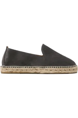 MANEBI Espadrilky Suede Flat Espadrilles W 1.0 C0