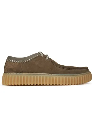 Clarks Polobotky Torhill Low 26180905 Zelená