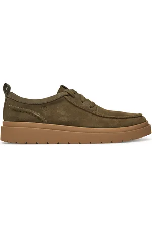 Clarks Polobotky Polden Moc 26180869 Zelená