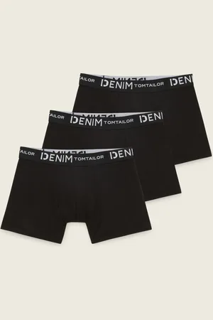 TOM TAILOR Pánské boxerky černé