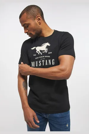 Mustang Pánské tričko černé