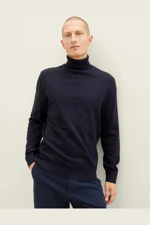 TOM TAILOR Pánský svetr modrý-L