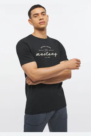 Mustang Pánské tričko černé