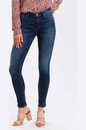 Cross Jeans Dámské džíny Alan modré