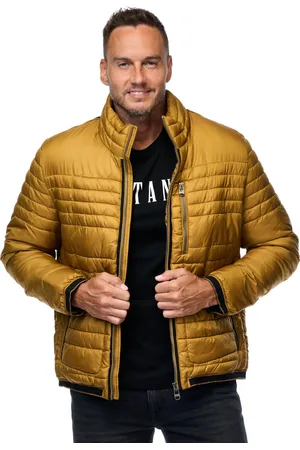 New Canadian Pánská zimní bunda žlutá