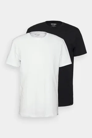 Wrangler 112321452 2Pack Tee Black/White Pánské tričko k.r.
