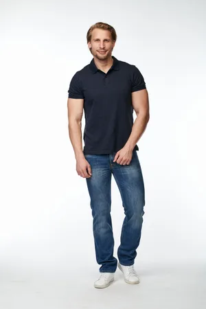 Cross Jeans Pánské džíny Antonio modré
