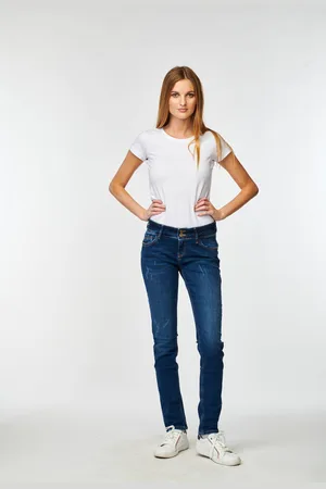 Cross Jeans Dámské džíny Melinda modré