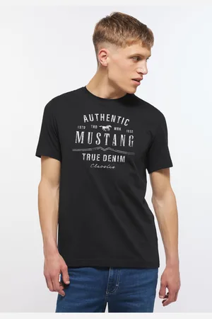 Mustang Pánské tričko černé