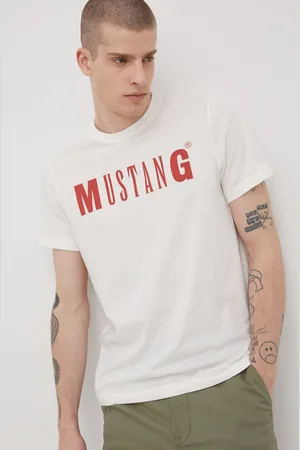 Mustang Pánské tričko bílé