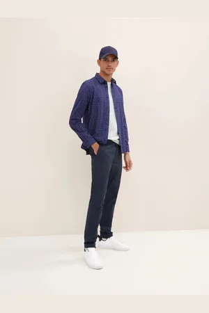 TOM TAILOR Pánské kalhoty modré