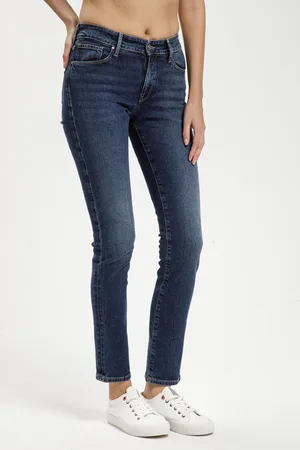 Cross Jeans Dámské džíny Anya modré