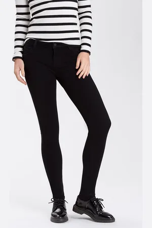 Cross Jeans Dámské džíny Page-Push-Up černé