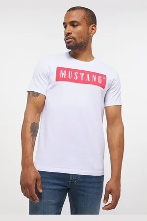Mustang Pánské tričko bílé