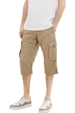 TOM TAILOR Pánské kraťasy Max béžové-31