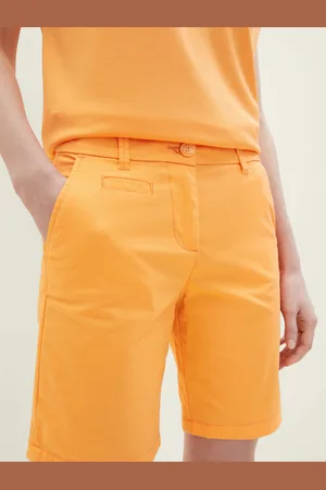 TOM TAILOR Dámské kraťasy oranžové