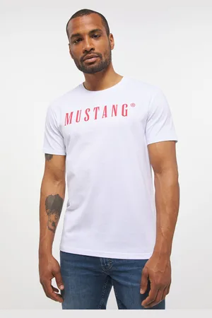 Mustang Pánské tričko bílé