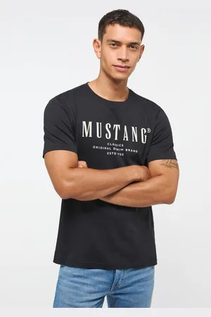 Mustang Pánské tričko černé