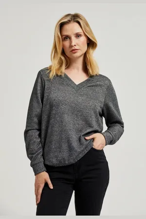 MOODO Dámská mikina šedá-XL