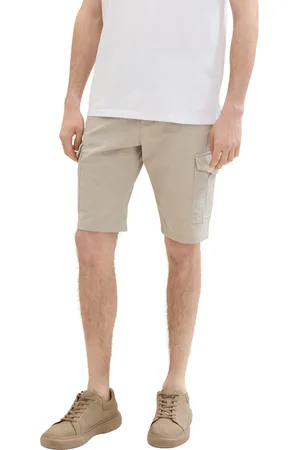 TOM TAILOR Pánské kraťasy béžové-36