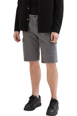 TOM TAILOR Pánské kraťasy šedé-31