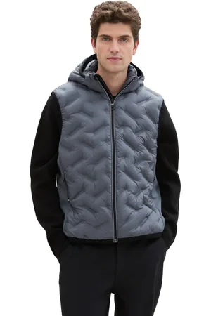 TOM TAILOR Pánská vesta modrá-XL