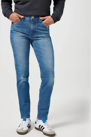 Wrangler Dámské džíny Piper klasicky modré-seprané-26/32