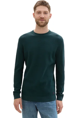 TOM TAILOR Pánský svetr zelený