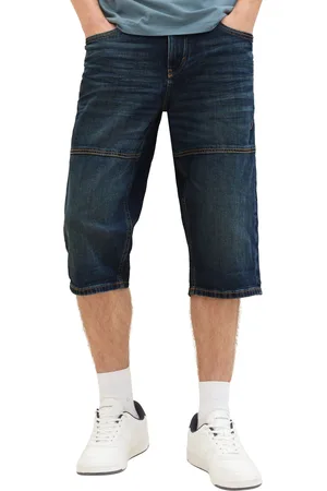 TOM TAILOR Pánské kraťasy Morris modré