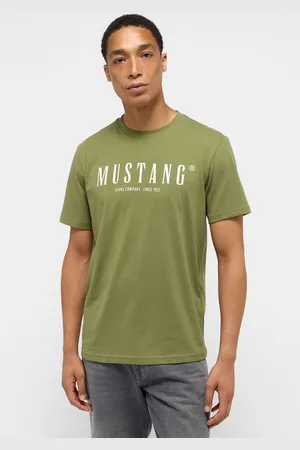 Mustang Pánské tričko k.r. zelené-L