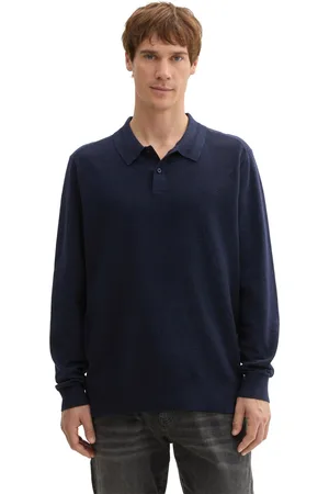 TOM TAILOR Pánský svetr modrý-L