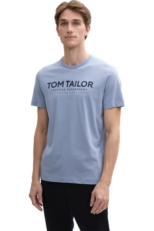 TOM TAILOR Pánské tričko k.r. modré-L