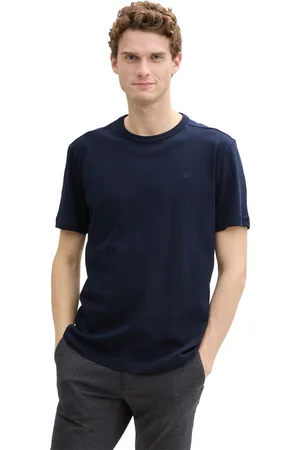 TOM TAILOR Pánské tričko modré