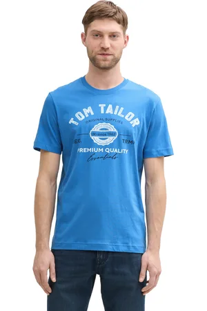 TOM TAILOR Pánské tričko modré