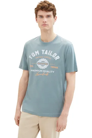 TOM TAILOR Pánské tričko k.r. šedé-3XL