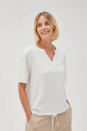 MOODO Dámská halenka k.r. bílá-36
