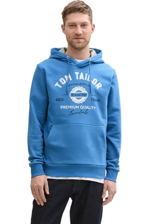 TOM TAILOR Pánská mikina modrá