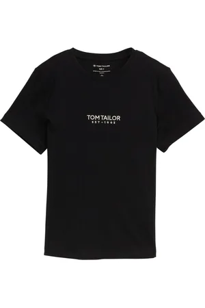 TOM TAILOR Dámské tričko k.r. černé