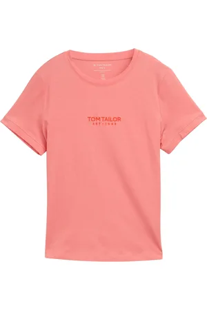 TOM TAILOR Dámské tričko k.r. růžové