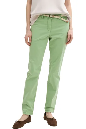 TOM TAILOR 1045433 37116 True Green Dámské kalhoty