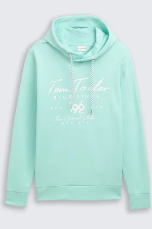 TOM TAILOR Pánská mikina zelená