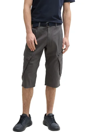 TOM TAILOR Pánské kraťasy šedé