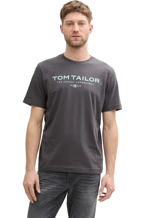 TOM TAILOR Pánské tričko šedé