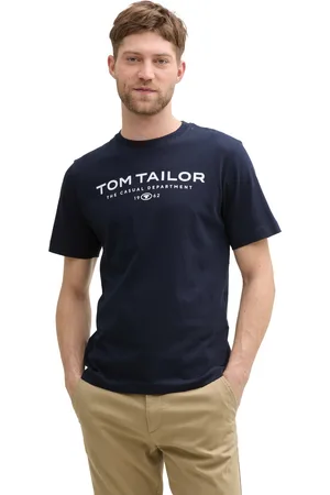 TOM TAILOR Pánské tričko modré
